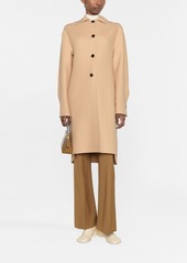 Jil Sander cashmere single-breasted coat