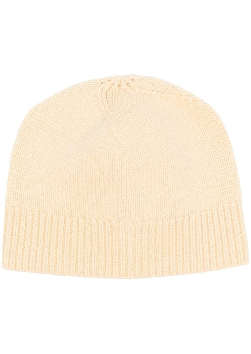 Jil Sander chunky-knit cashmere beanie