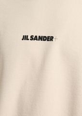 Jil Sander Cotton Jersey Logo Sweatshirt