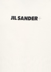 Jil Sander Cotton Jersey Logo T-shirt