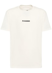 Jil Sander Cotton Jersey Logo T-shirt