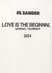 Jil Sander Cotton Jersey Long T-shirt