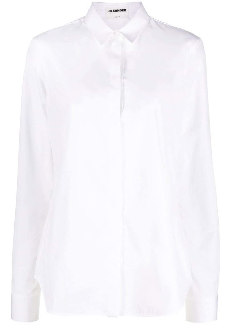 Jil Sander cotton long-sleeve shirt