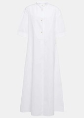 Jil Sander Cotton midi dress