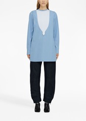 Jil Sander cotton poplin blouse