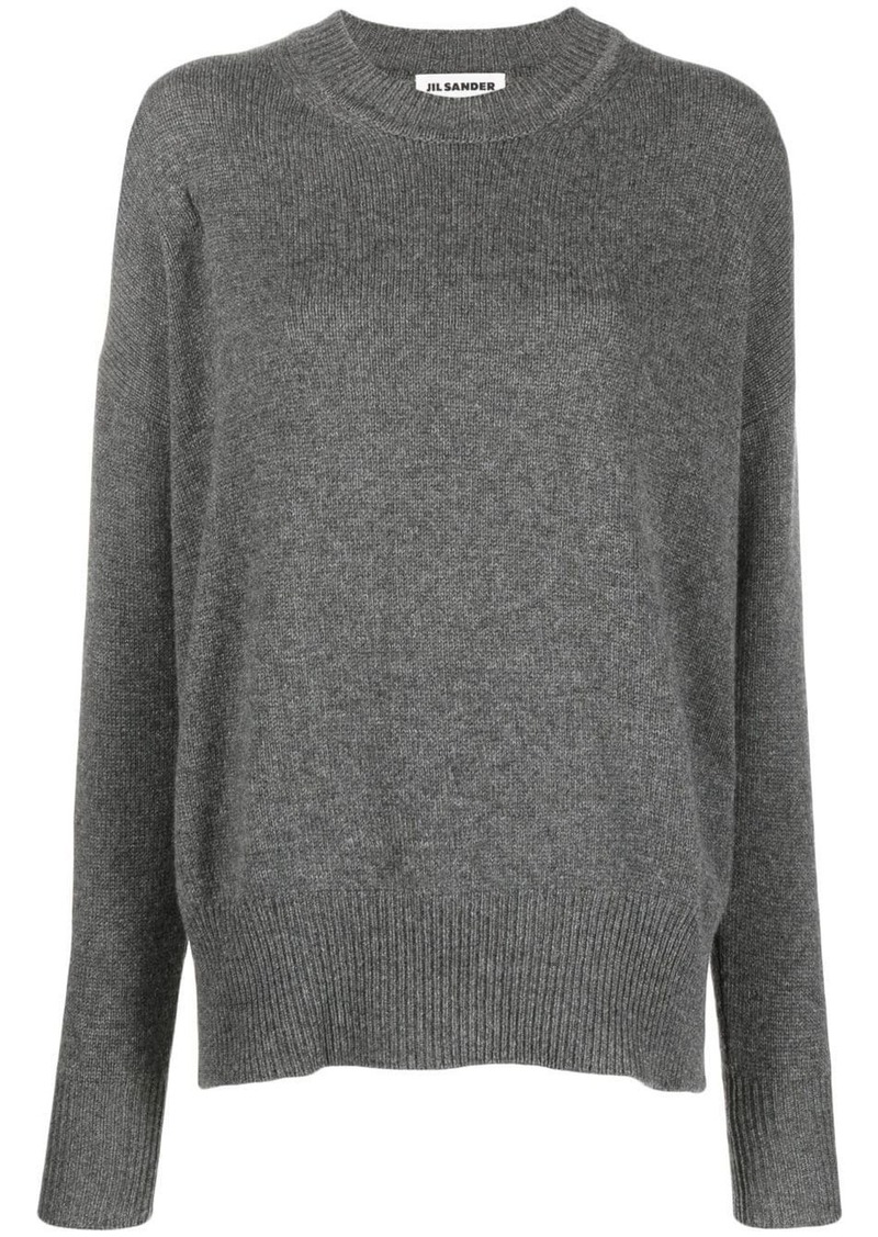 Jil Sander crew neck cashmere jumper