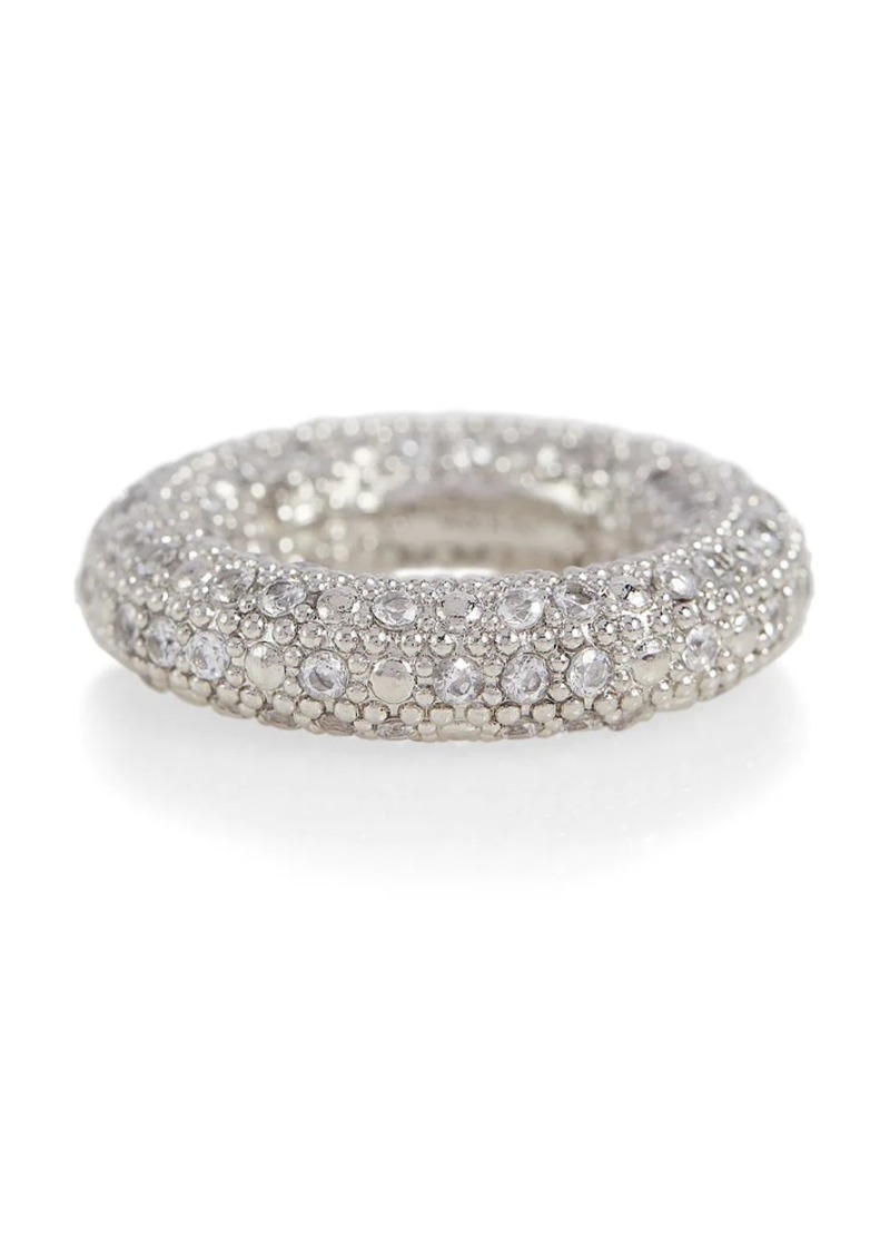 Jil Sander Crystal-embellished ring