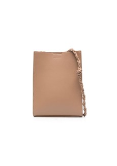 Jil Sander debossed-logo shoulder bag