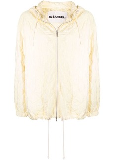 Jil Sander diamond-quilted silk-blend jacket