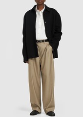 Jil Sander Double Felted Wool & Angora Shirt Jacket