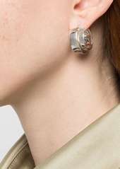 Jil Sander double layer hoop earrings