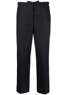 Jil Sander drawstring cropped trousers