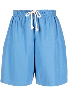 Jil Sander drawstring-waist cotton shorts