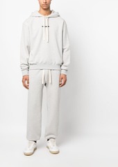 Jil Sander drawstring-waist cotton track pants