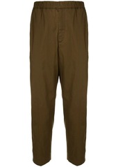 Jil Sander elasticated flat front trousers