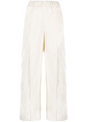 Jil Sander elasticated-waist wide-leg trousers