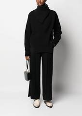 Jil Sander elasticated waistband wide-legged trousers