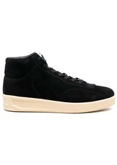 Jil Sander suede high-top sneakers