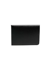 Jil Sander engraved-logo leather wallet