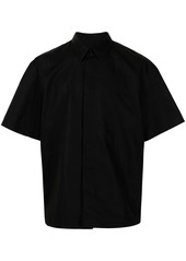 Jil Sander eyelet-detailed short-sleeve shirt