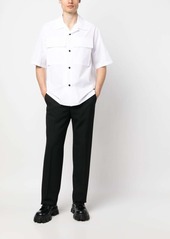 Jil Sander flap-pocket cotton shirt