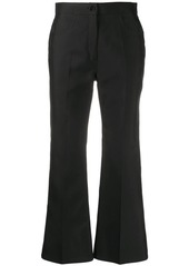 Jil Sander flared cropped trousers