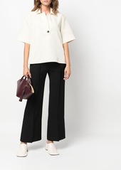 Jil Sander flared wool trousers