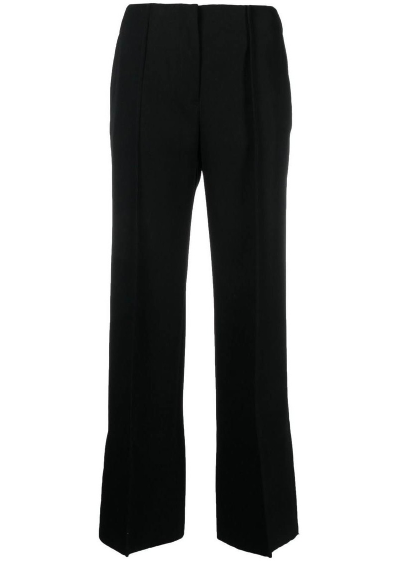 Jil Sander flared wool trousers