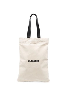 Jil Sander flat shopper tote bag