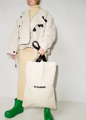 Jil Sander flat shopper tote bag