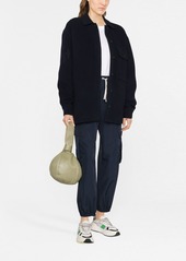 Jil Sander flocked-monogram wool jacket