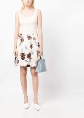 Jil Sander floral-print elastic-waist skirt