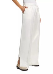 Jil Sander Fluid Satin Wide-Leg Pants