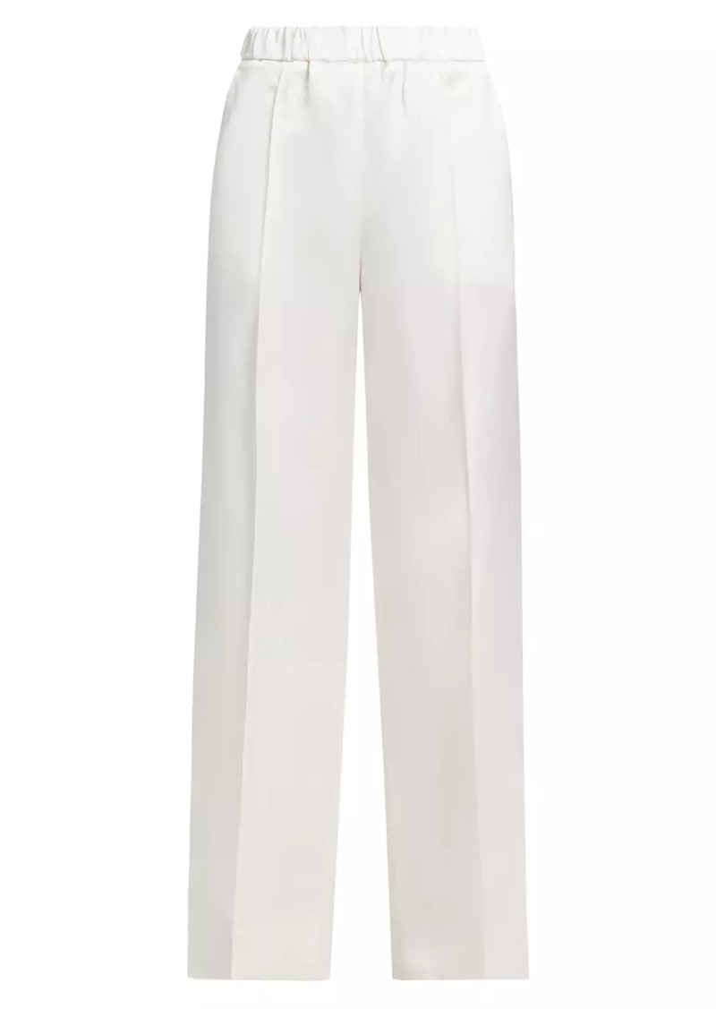 Jil Sander Fluid Satin Wide-Leg Pants