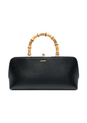 Jil Sander Goji bamboo-handle leather bag