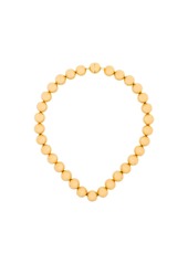 Jil Sander gold-tone beaded necklace
