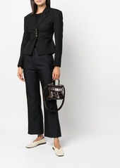 Jil Sander high-waisted cropped trousers