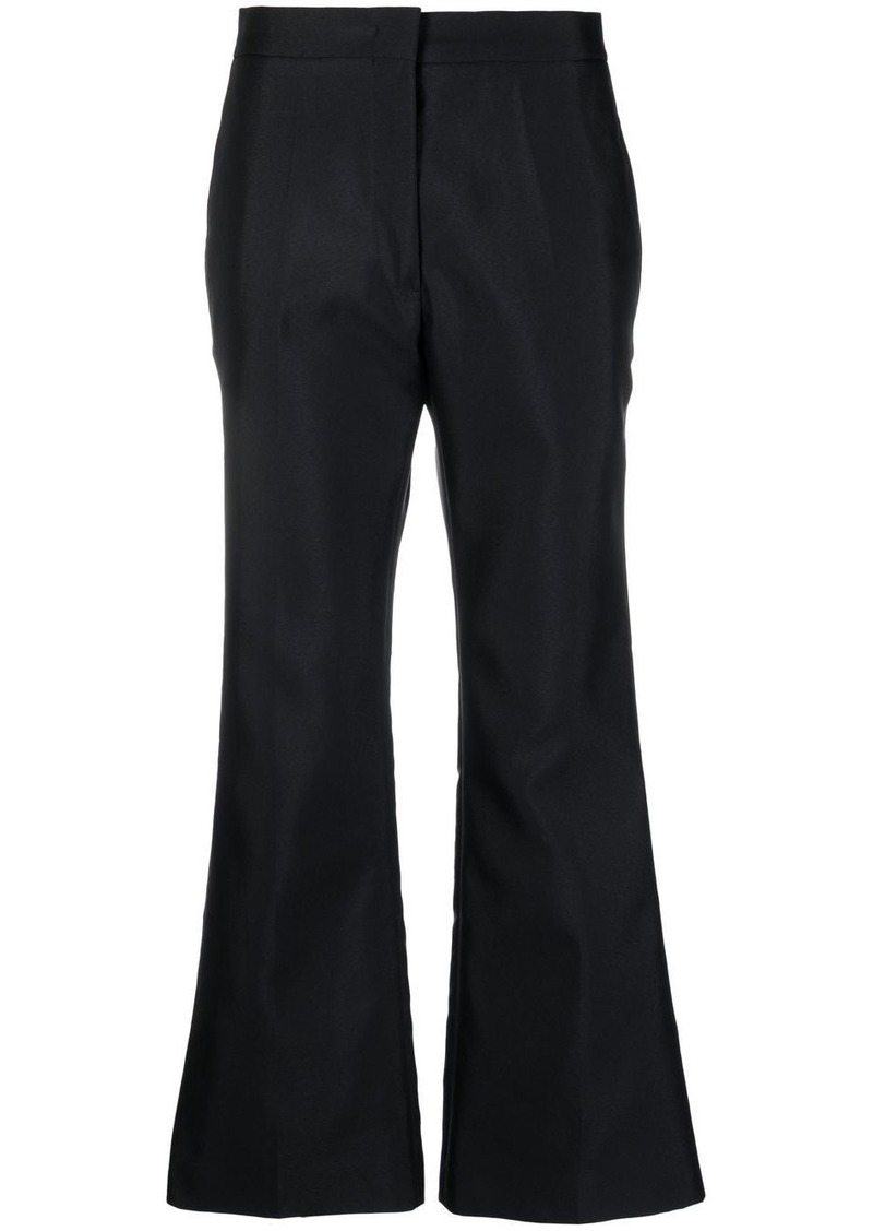 Jil Sander high-waisted cropped trousers