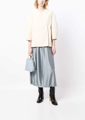 Jil Sander high-waisted midi skirt