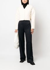 Jil Sander high-waisted straight-leg trousers