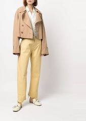 Jil Sander high-waisted straight-leg trousers