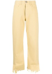 Jil Sander high-waisted straight-leg trousers