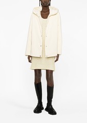 Jil Sander hooded midi coat