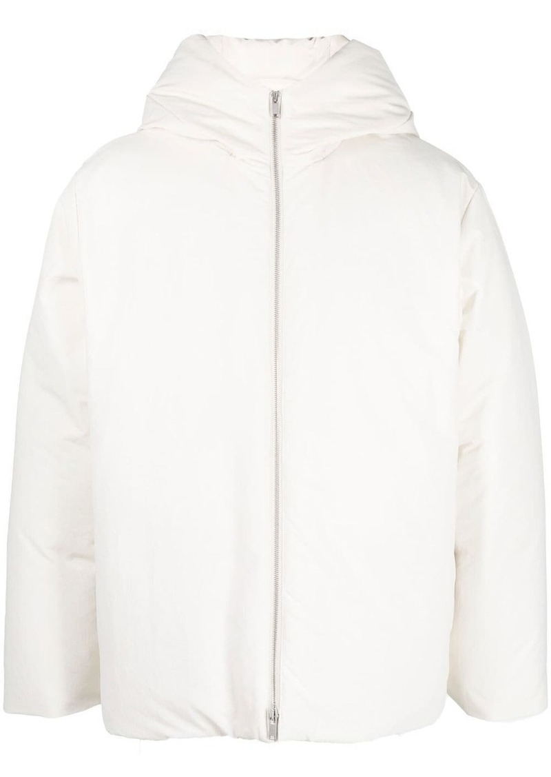 Jil Sander hooded padded jacket