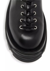 Jil Sander Hybrid Leather Ankle Boots