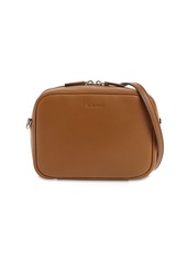 Jil Sander J-vision Square Leather Shoulder Bag