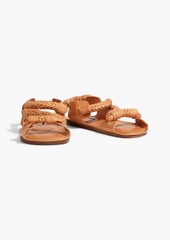 Jil Sander - Braided leather sandals - Neutral - EU 37
