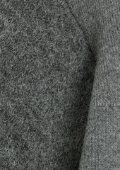 Jil Sander - Brushed wool and cashmere-blend sweater - Gray - FR 34