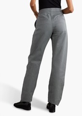 Jil Sander - Cotton-twill straight-leg pants - Gray - FR 38