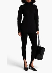 Jil Sander - Cutout wool turtleneck sweater - Black - FR 34